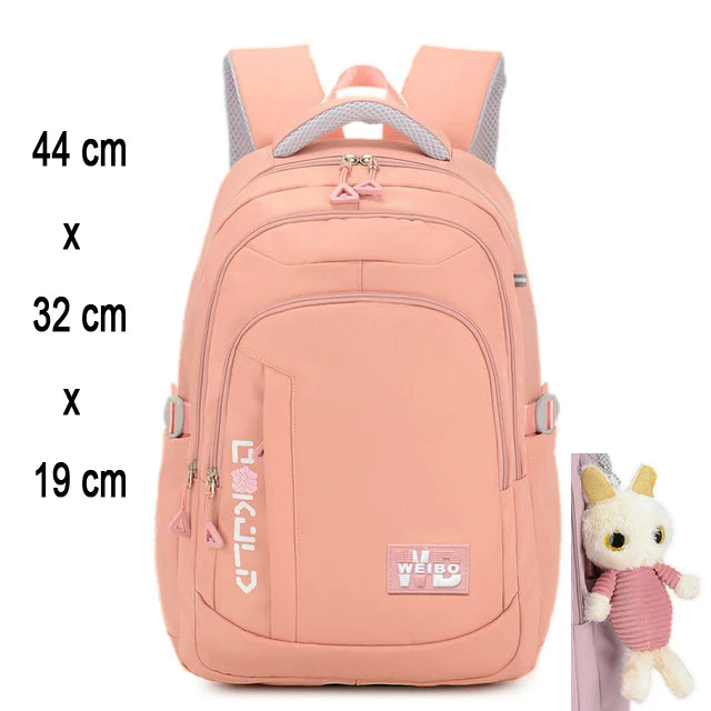 School Backpack for Girls - Kids Teen Women Bookbag for Primary & Secondary Students