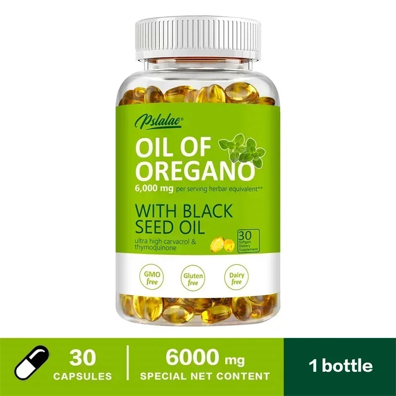 Oregano Oil Immune & Antioxidant Support Supplement