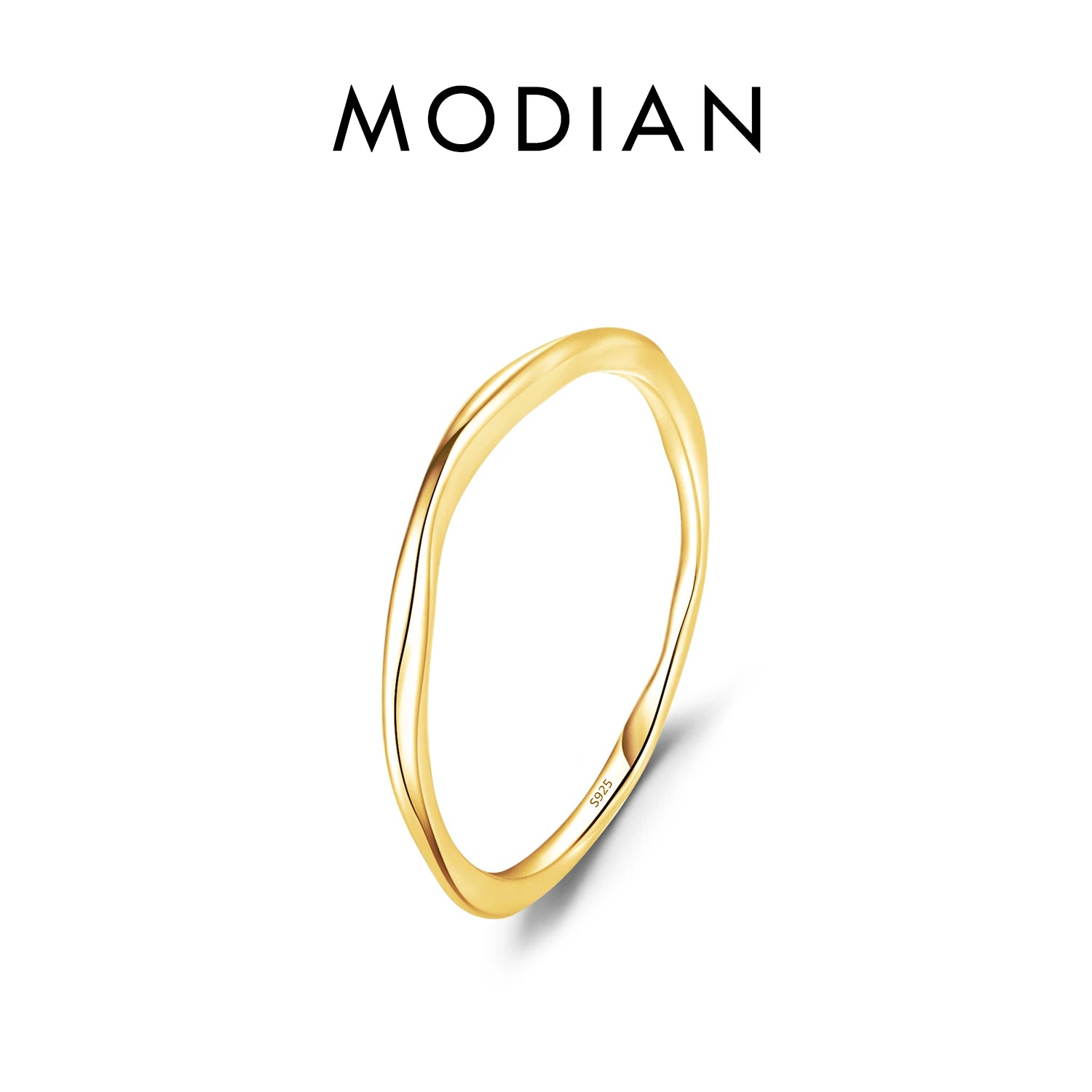 Sterling Silver Stackable Ring – Geometric Finger Ring Jewelry