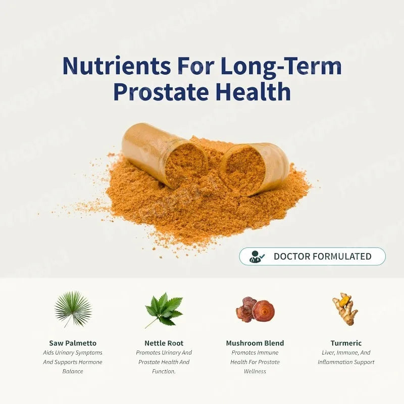 Saw Palmetto Prostate Health Supplement for Men - Urinary Tract & Vitality Support