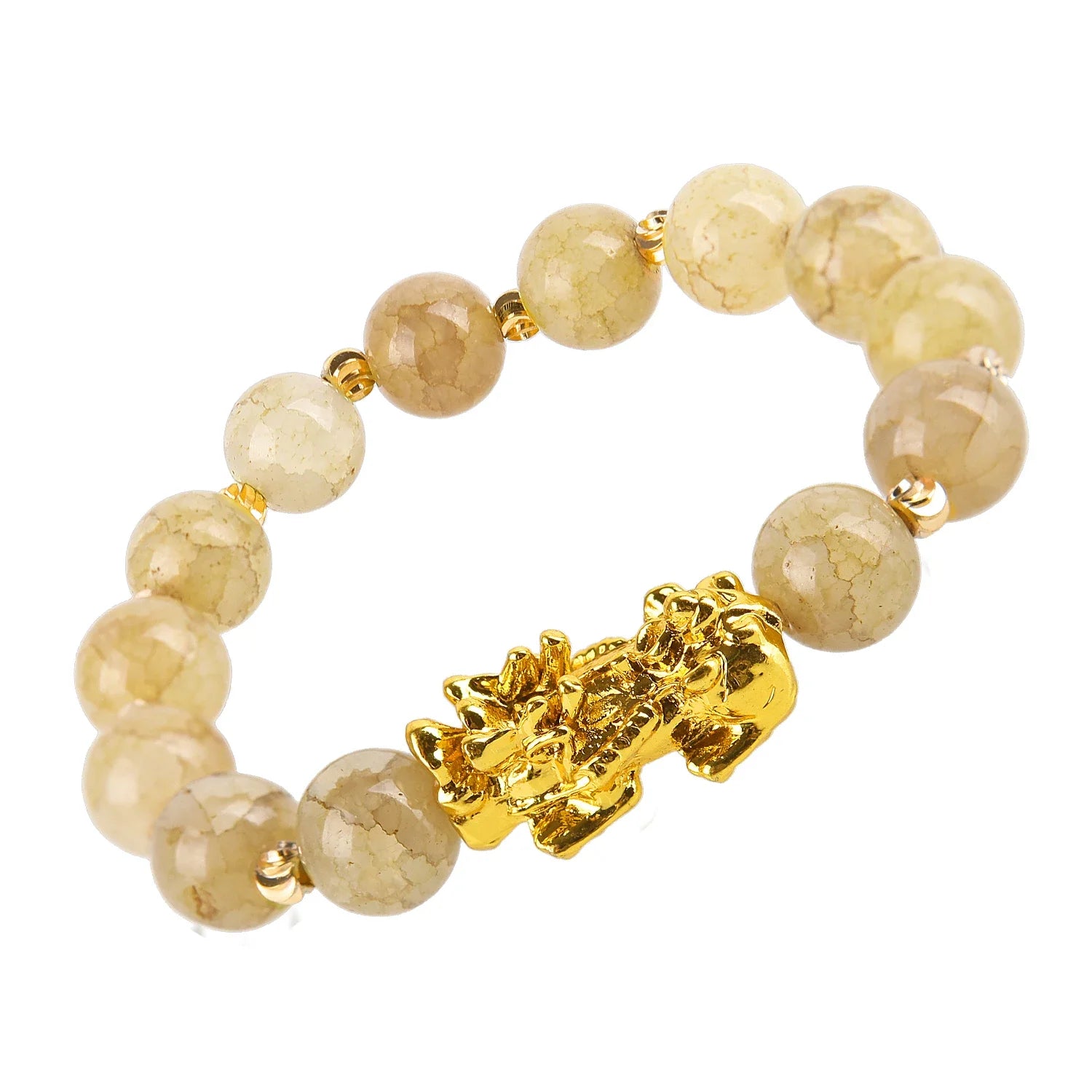 Pixiu Guardian Bracelet - Feng Shui Wealth & Luck Beaded Wristband for Men & Women