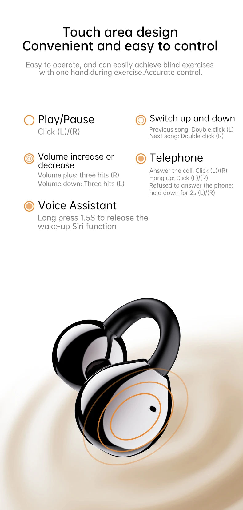 AI Translation Earbuds – True Wireless with ANC, LED Display & Wireless Charging Case