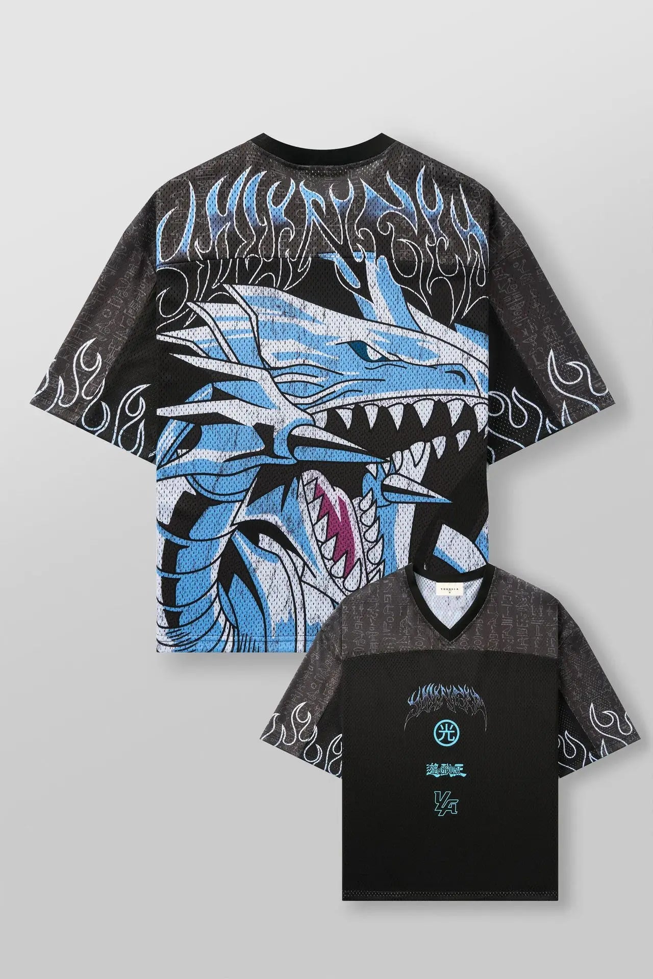 Young American Oversized Summer T-Shirt – Casual Sports & Fitness Tee