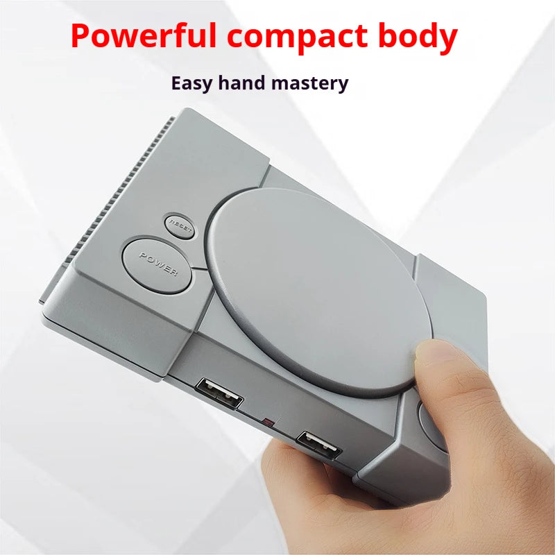 Retro Game Console - 620 Built-In Classic Games with Dual Gamepads & HD Output