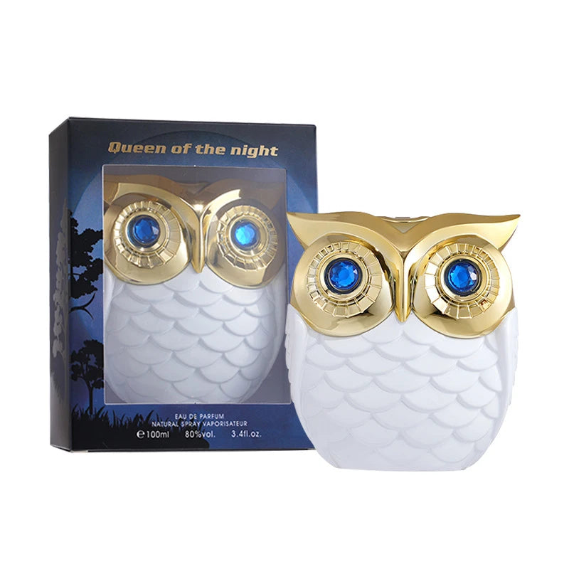 Owl Queen Perfume Spray - Coffee Vanilla Floral Fruity Women's Fragrance Mist (100ml)