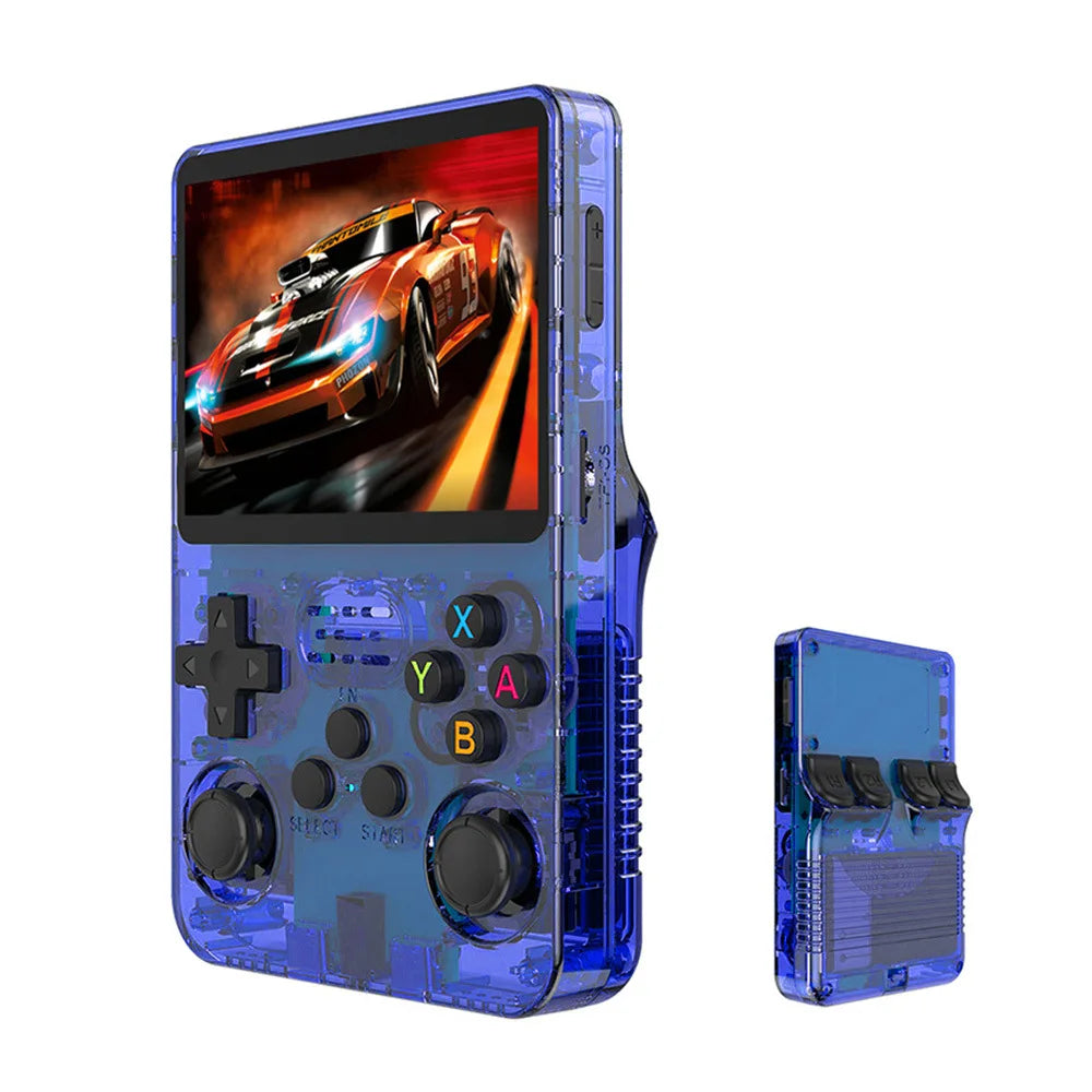 R36S Retro Handheld Game Console - 3.5" Linux System with 128GB Memory