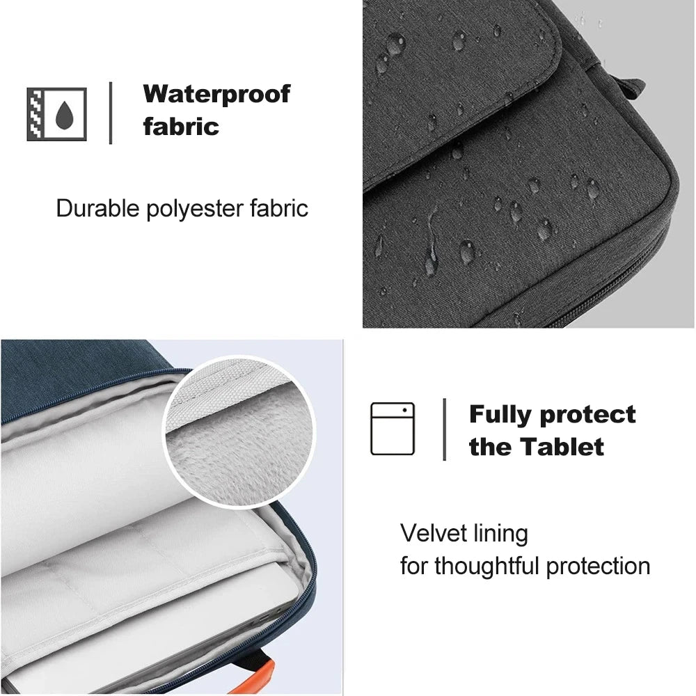 💼 FORTRESS FOR YOUR TECH! Waterproof Laptop Sleeve - Multi-Pocket Armor 🛡️