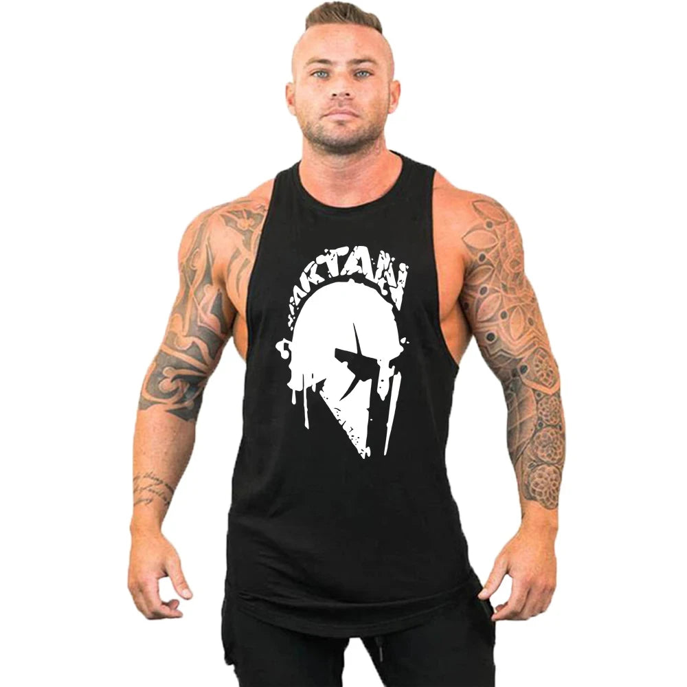 Men's Athletic Tank Top - Sleeveless Gym Workout Vest for Fitness & Training