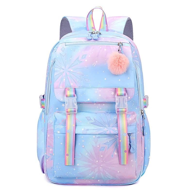 Cute Pink Backpack for Girls & Boys - Fashion Student Schoolbag