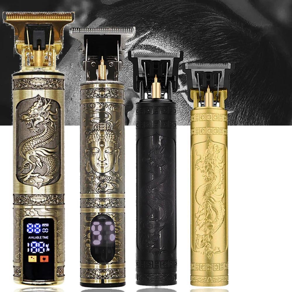 Rechargeable Waterproof Barber Trimmer for Men – Multi-Purpose Grooming Kit