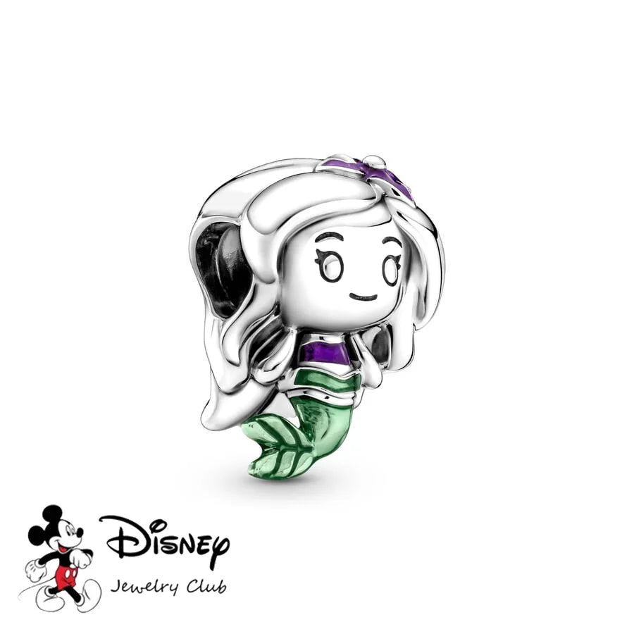 Disney Charm Beads Bracelet – Mickey & Stitch Style