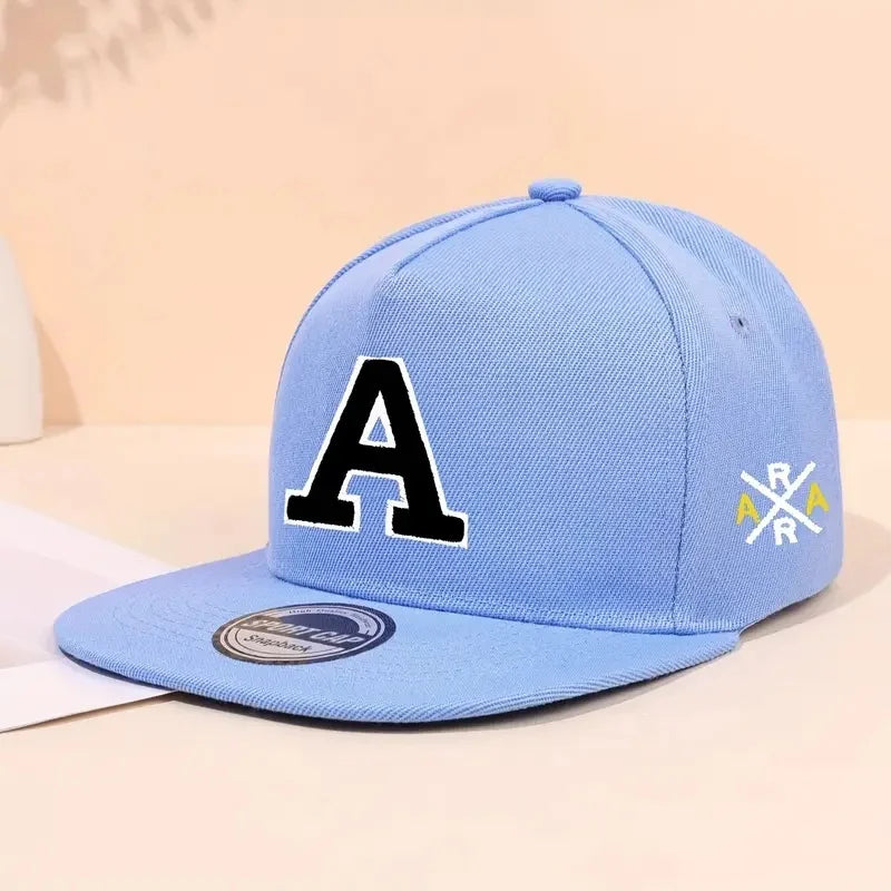 Letter Embroidered Baseball Cap - Adjustable Hip-Hop Sun Hat for Outdoor, Beach & City Wear