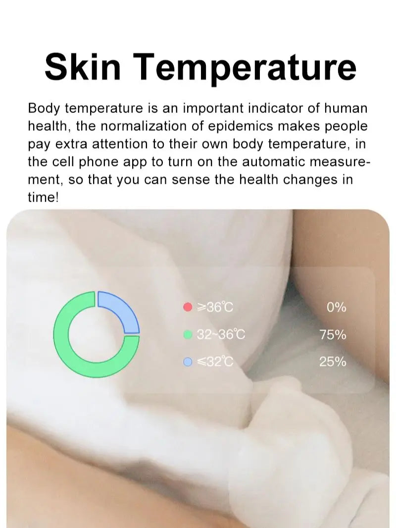 New R08 Smart Ring With Charging Case Smart Touch Screen Health Monitor Sports Fitness Tracker IP68 5ATM Waterproof Smart Ring
