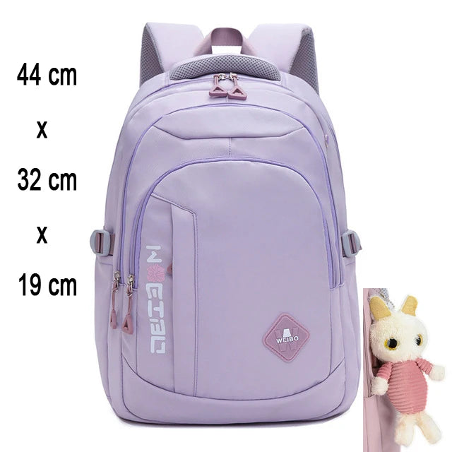 School Backpack for Girls - Kids Teen Women Bookbag for Primary & Secondary Students