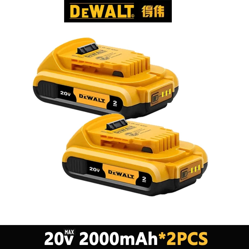 🔋 FLASH SALE! 100% Original DeWalt 20V 6.0Ah Battery 4-Pack - High Performance Lithium-Ion Power
