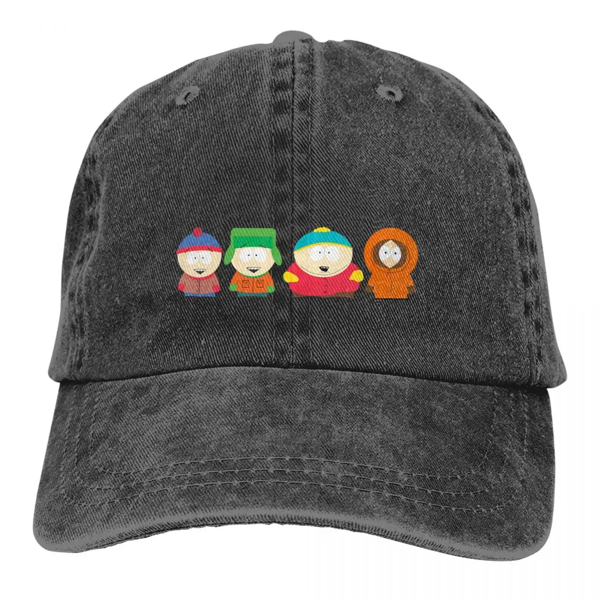 South Park Baseball Cap - Eric Cartman Stan Kyle Kenny Snapback Hat for Fans
