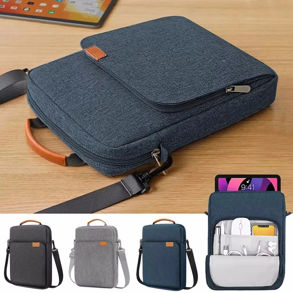 💼 FORTRESS FOR YOUR TECH! Waterproof Laptop Sleeve - Multi-Pocket Armor 🛡️