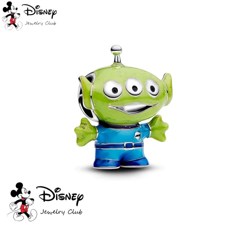 Disney Charm Beads Bracelet – Mickey & Stitch Style
