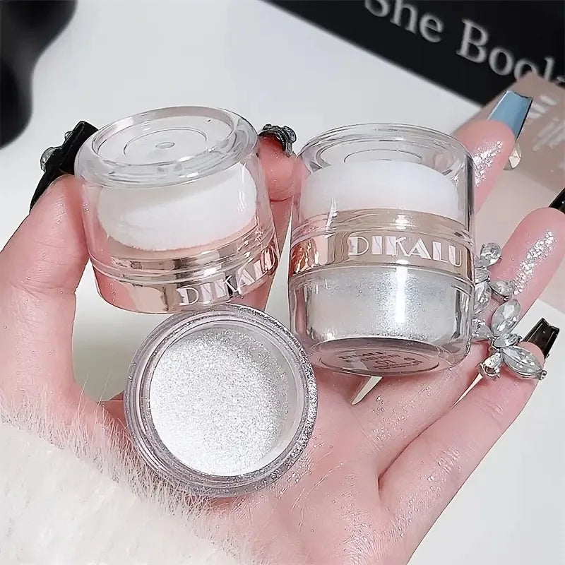 Glitter Fairy Highlight Powder - Shimmer Body & Face Glitter for Weddings & Parties