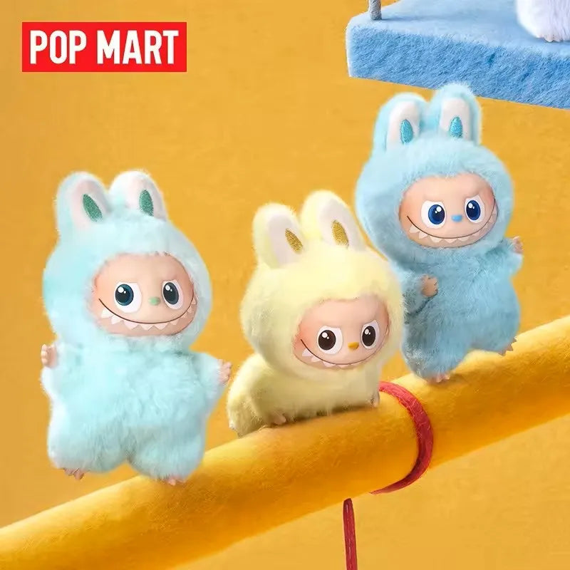 Labubu doll - 100% genuine plush doll, It's the perfect gift for children, family and friends.