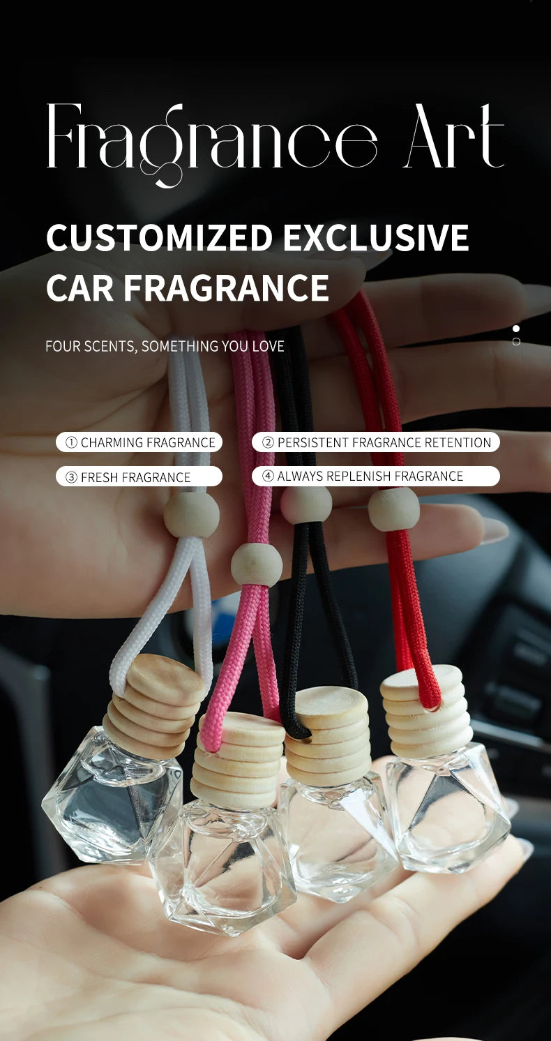 Luxury Liquid Car Perfume - Long-Lasting Fresh Fragrance for Auto Interior Accessories