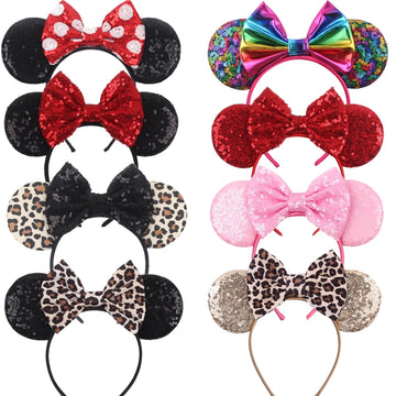 Disney Minnie Mouse Ear Hairband – Princess Party Gift for Girls & Disney Fans