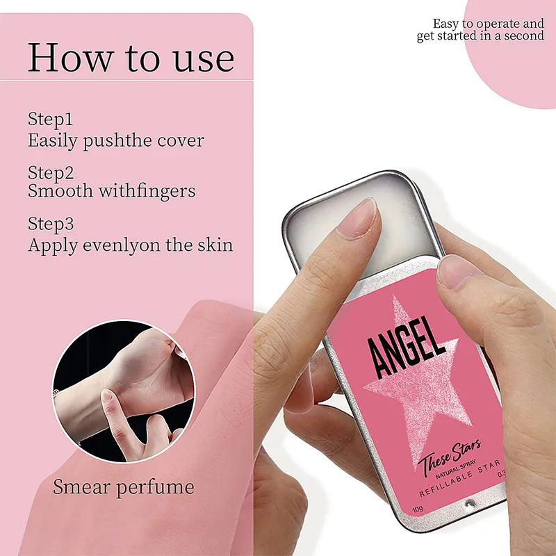 Angel Star Fresh Floral Fruity Pheromone Perfume - Elegant Eau de Toilette (50ml)
