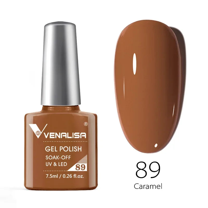 Full Coverage Gel Nail Polish – Semi-Permanent UV LED Gel for Salon & Home Use