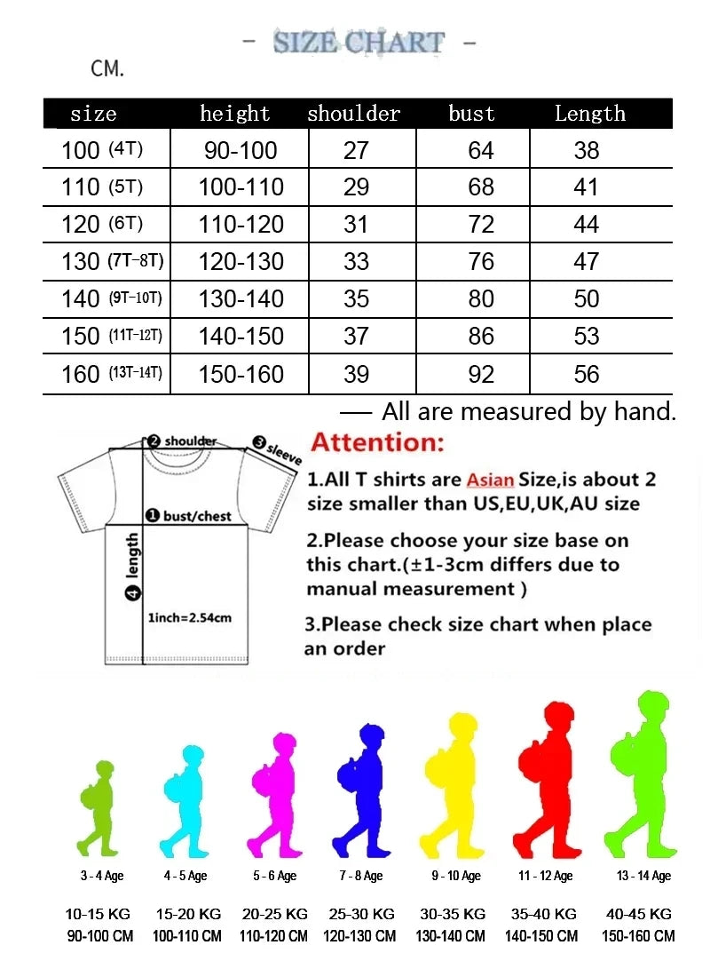Kids Summer Outfit Set - Boys & Girls Sporty T-Shirt & Shorts (Ages 2-13)