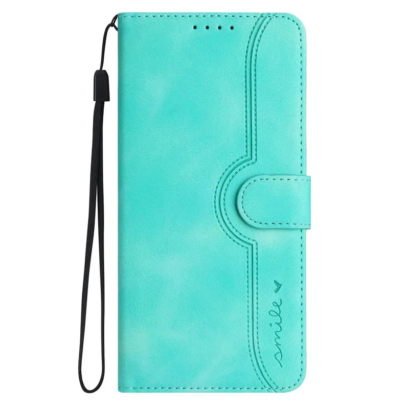 Huawei Wallet Case - Flip Leather Cover with Card Holder & Stand for P Smart, Y Series
