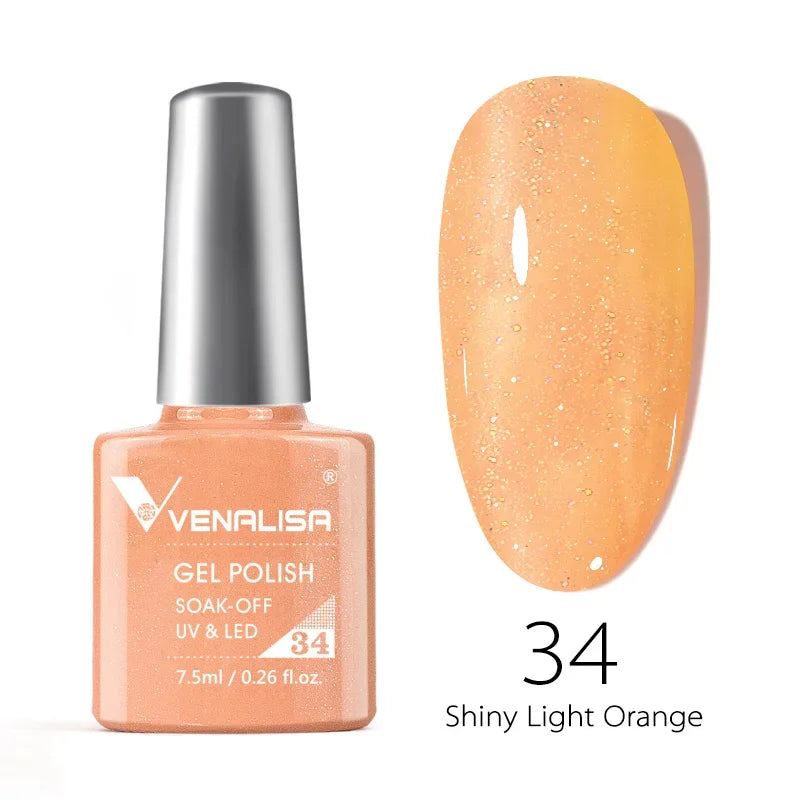 Full Coverage Gel Nail Polish – Semi-Permanent UV LED Gel for Salon & Home Use