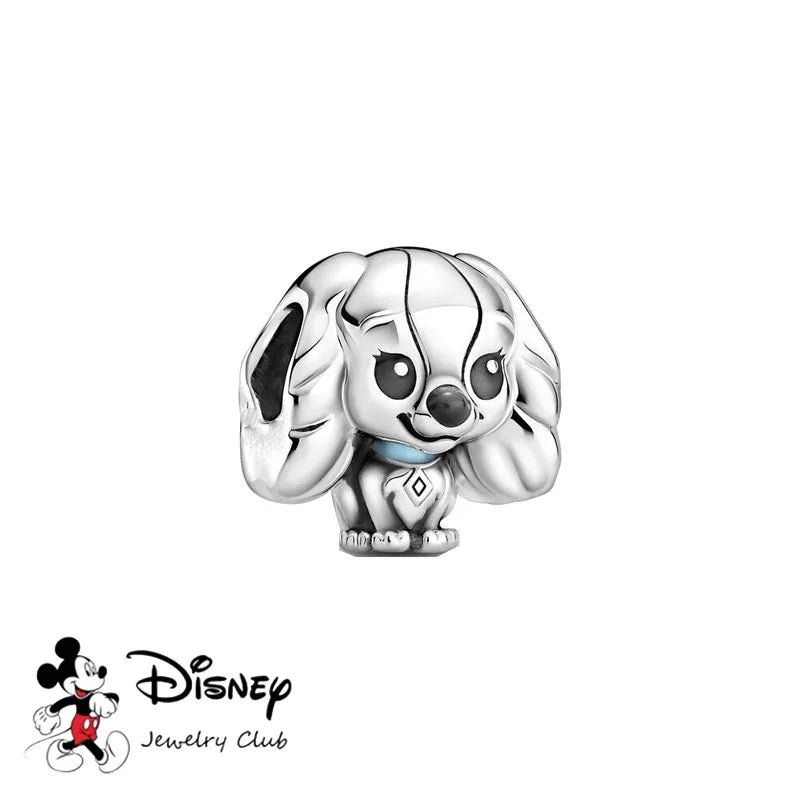 Disney Charm Beads Bracelet – Mickey & Stitch Style