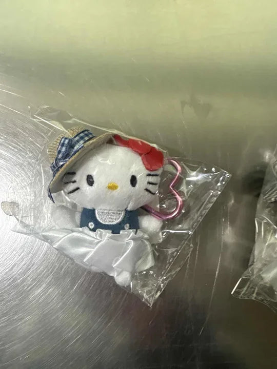 Hello Kitty Keychain - Sanrio Kawaii Pendant Doll with Sunglasses Backpack Charm