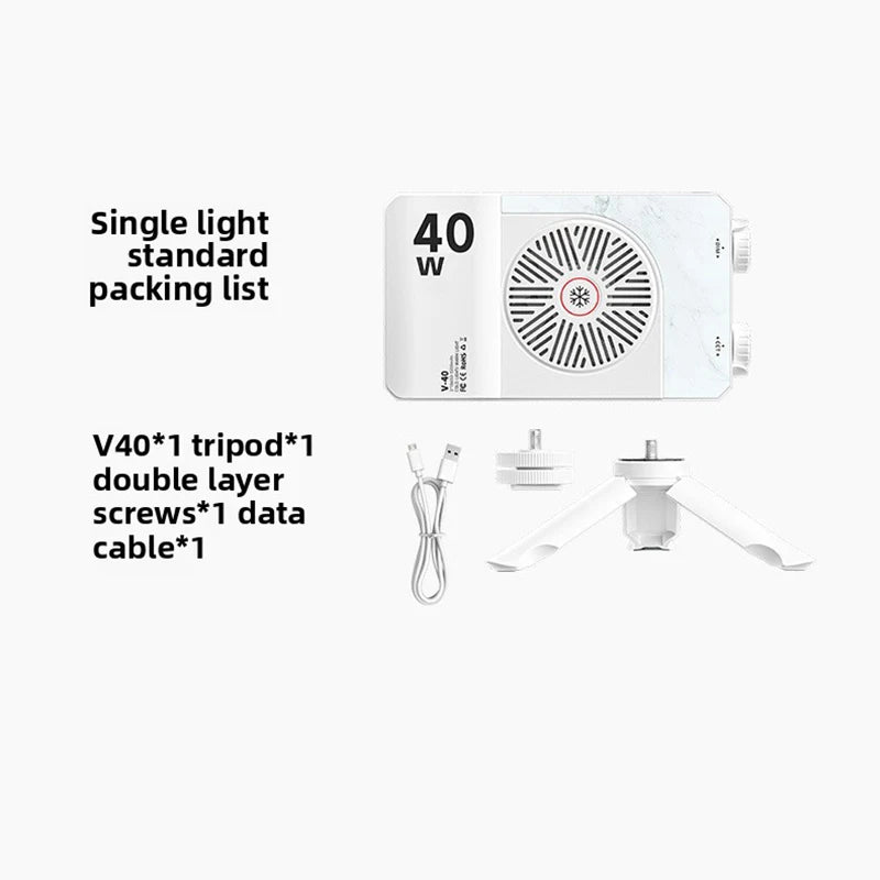 Portable LED Video Light – Rechargeable Fill Light