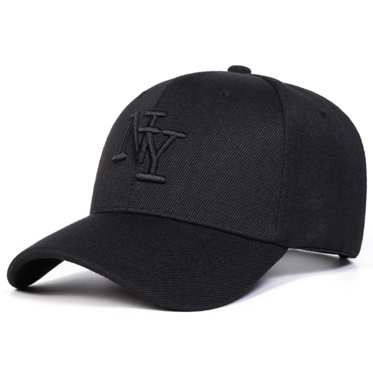 NY Letter Embroidered Baseball Cap - Unisex Adjustable Snapback for Spring & Autumn