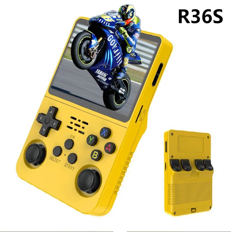 R36S Handheld Game Console - Retro Arcade Open Source Portable Gaming