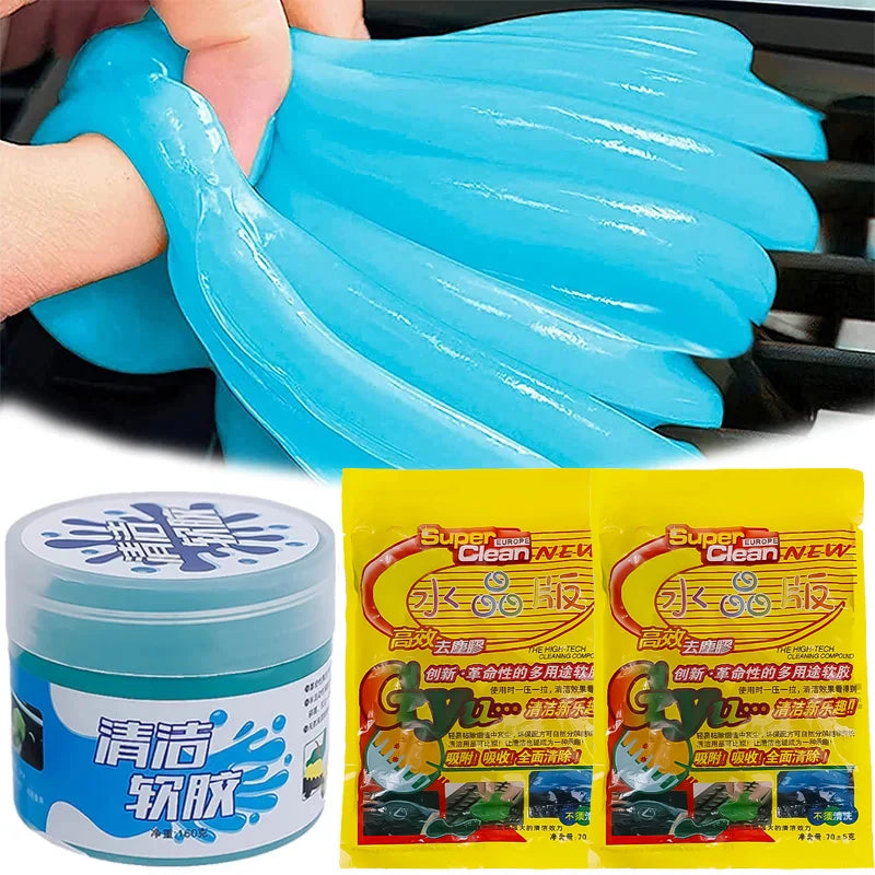 Car Cleaning Gel  Magic Mud Auto Interior Computer Keyboard Dirt Clean Dust Remover Gel Car Wash Interior Cleaning Tools