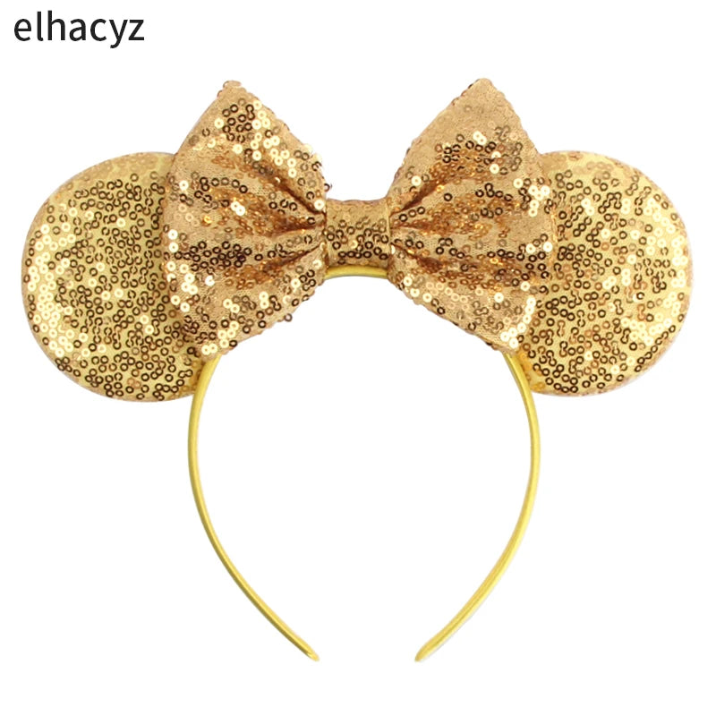 Disney Minnie Mouse Ear Hairband – Princess Party Gift for Girls & Disney Fans