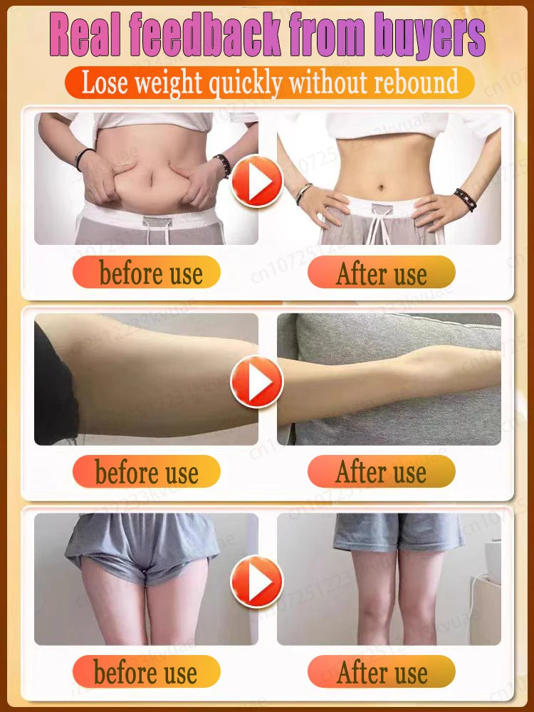 Slimming Essential Oil - Natural Fat Burning Body Massage Oil for Weight Loss