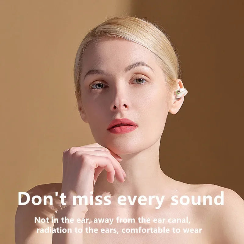 Bone Conduction Earphones - Open Ear Bluetooth Headset