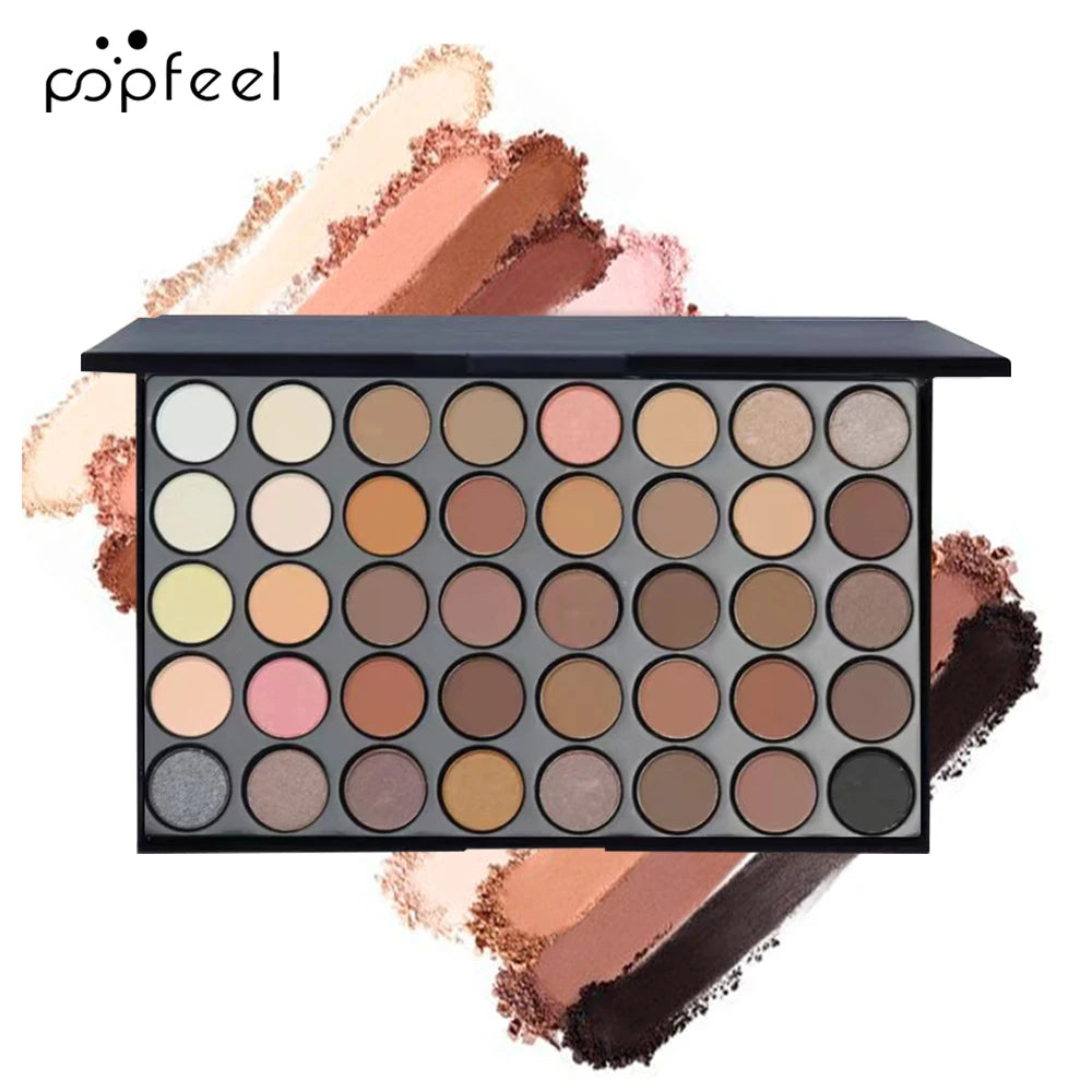 POPFEEL Eye Makeup Set – Eyeshadow, Eyeliner & Mascara All-in-One Kit