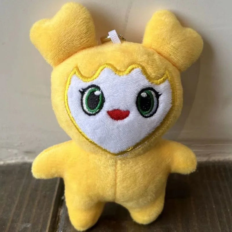 9pcs Plush Korean Super Star Plush Toy Cartoon Animal TWICE Momo Doll Keychain Pendant Keybuckle PlushToy for Fans ONCE Girls