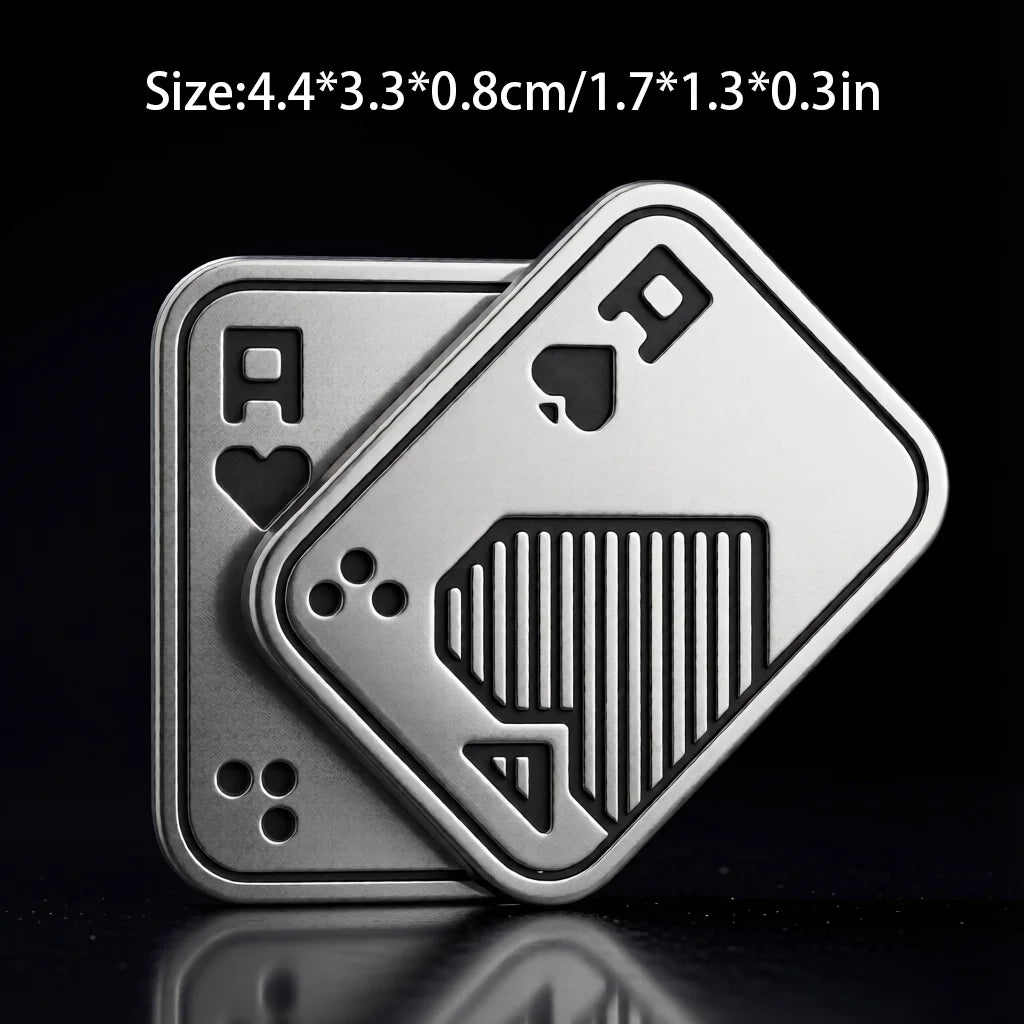 Magnetic EDC Push Slider – Metal Anti-Stress Fidget Toy for Adults