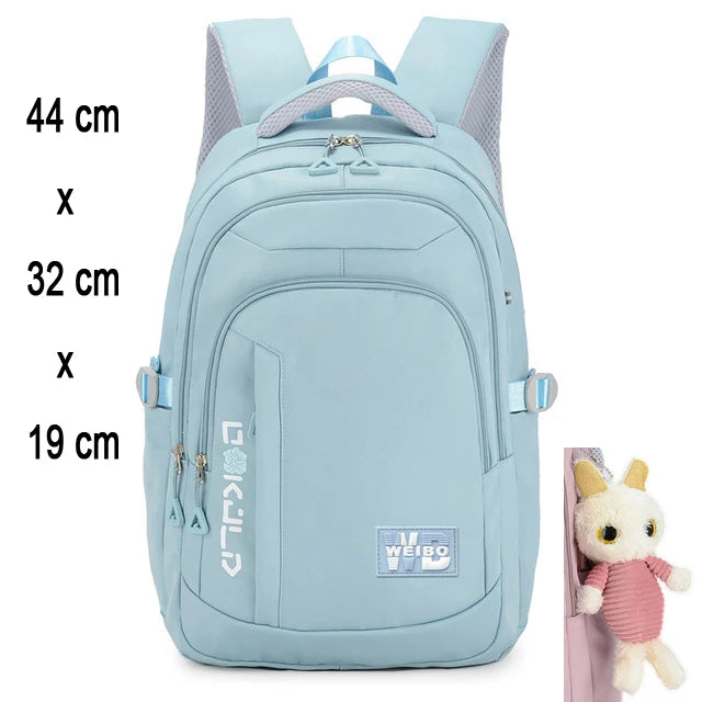 School Backpack for Girls - Kids Teen Women Bookbag for Primary & Secondary Students