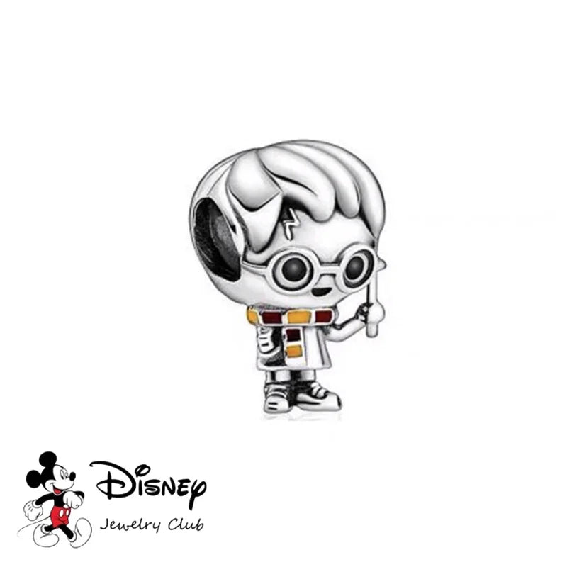 Disney Charm Beads Bracelet – Mickey & Stitch Style