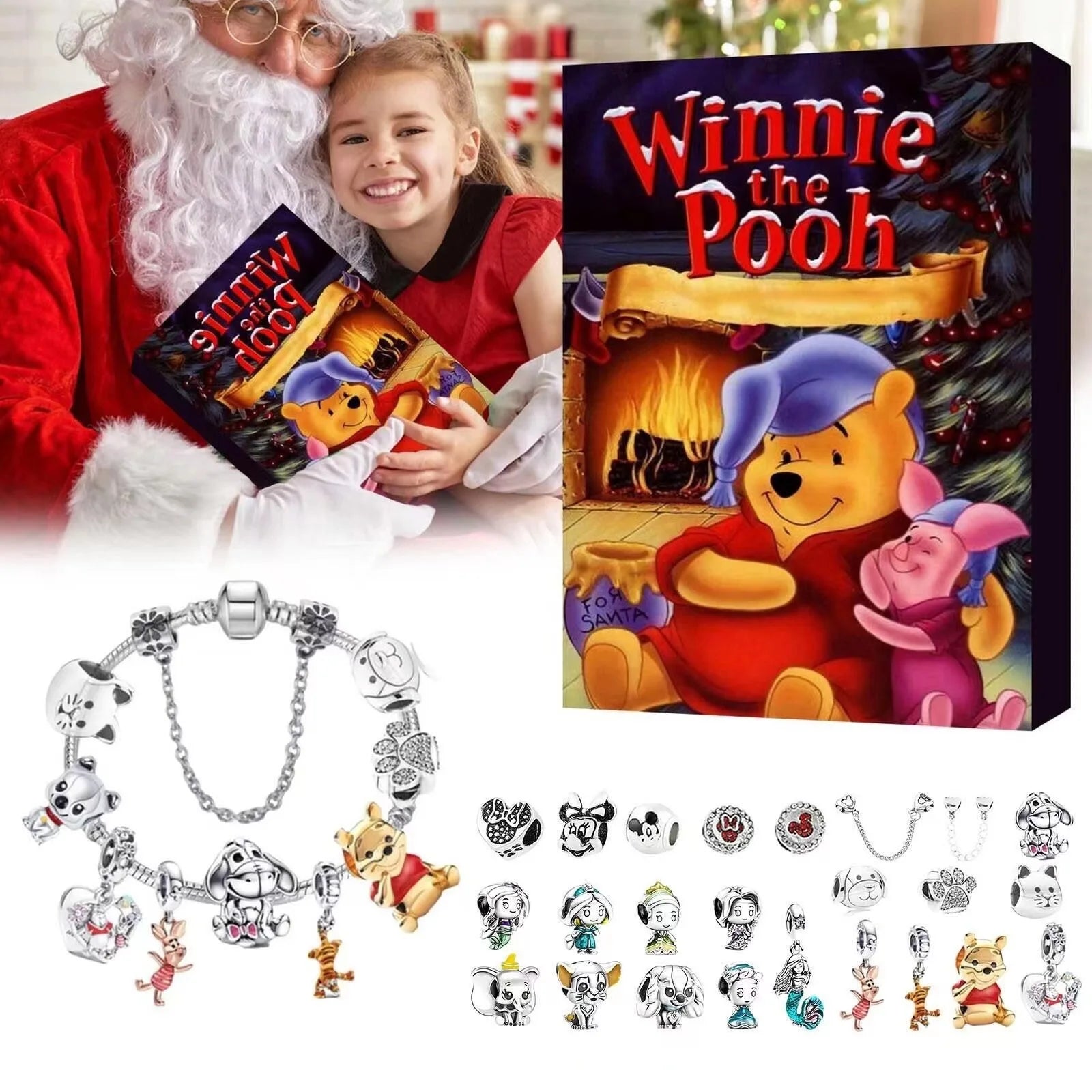Stitch Christmas Advent Calendar – DIY Bracelet Gift
