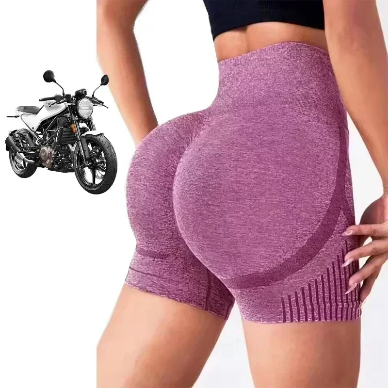 Women Yoga Shorts High Waist Workout Shorts Fitness Yoga Lift Butt Fitness Ladies Yoga Gym Running Short Pants Sportswear