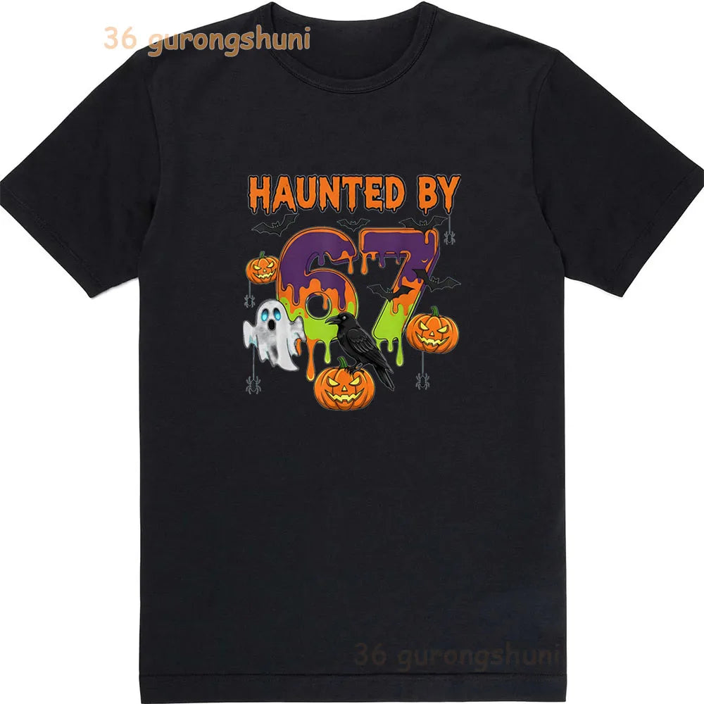 Kids '67' Graphic T-Shirt - Unisex Cotton Tee for Boys & Girls (Ages 2-12)