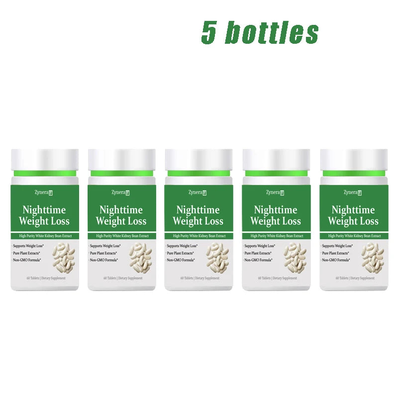White Kidney Bean Slimming Pills - Carb Blocker & Fat Burner for Weight Loss