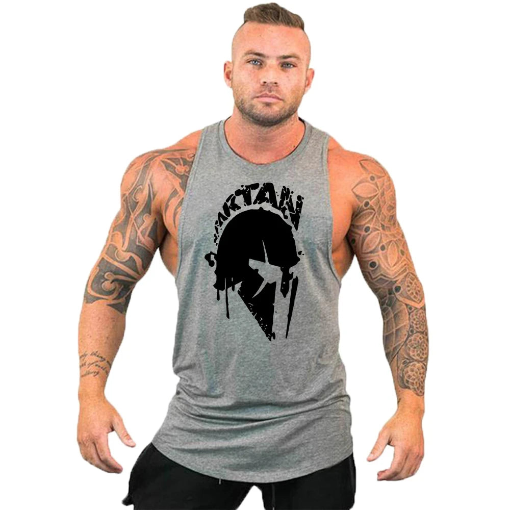 Men's Athletic Tank Top - Sleeveless Gym Workout Vest for Fitness & Training